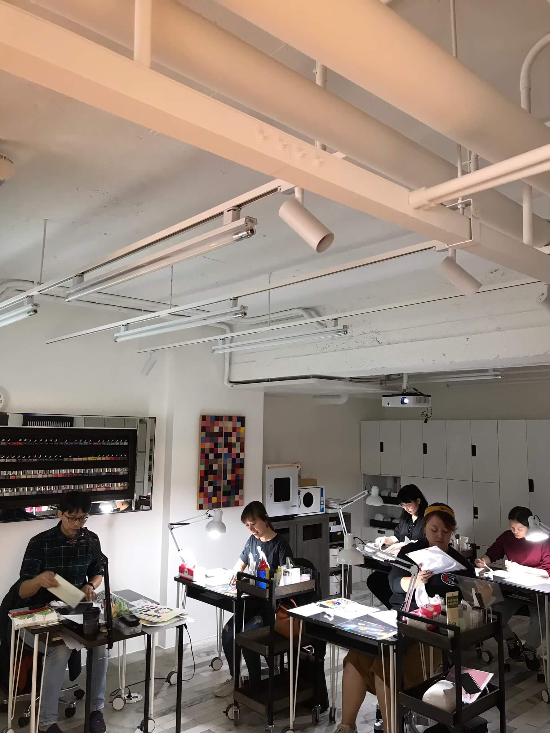 第四屆美甲學院上課情況_200103_0030